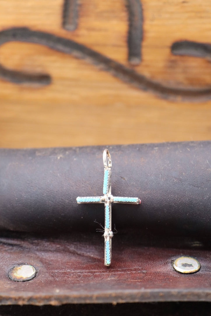 2 in 1 Opal Cross Pendant
