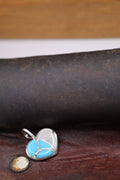Two-Toned Heart Pendant