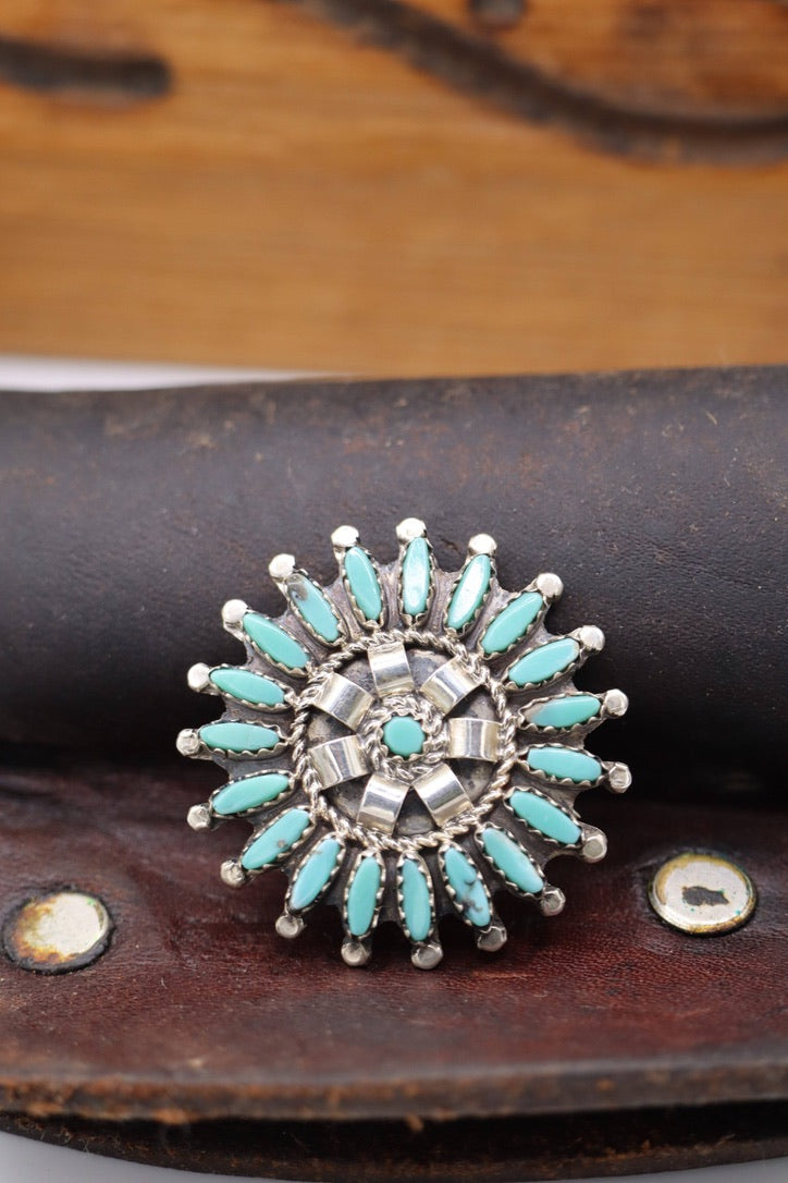 Zuni Needlepoint Broach