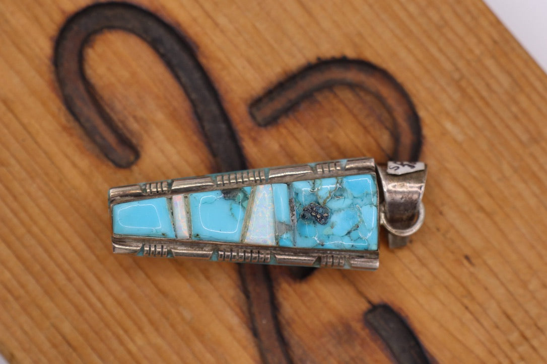 Doublesided Stone Pendant