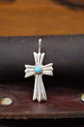Turquoise Ray Cross