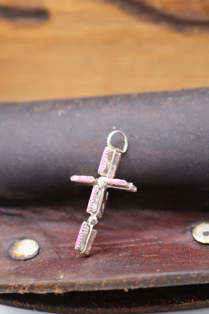 2 in 1 Opal Cross Pendant