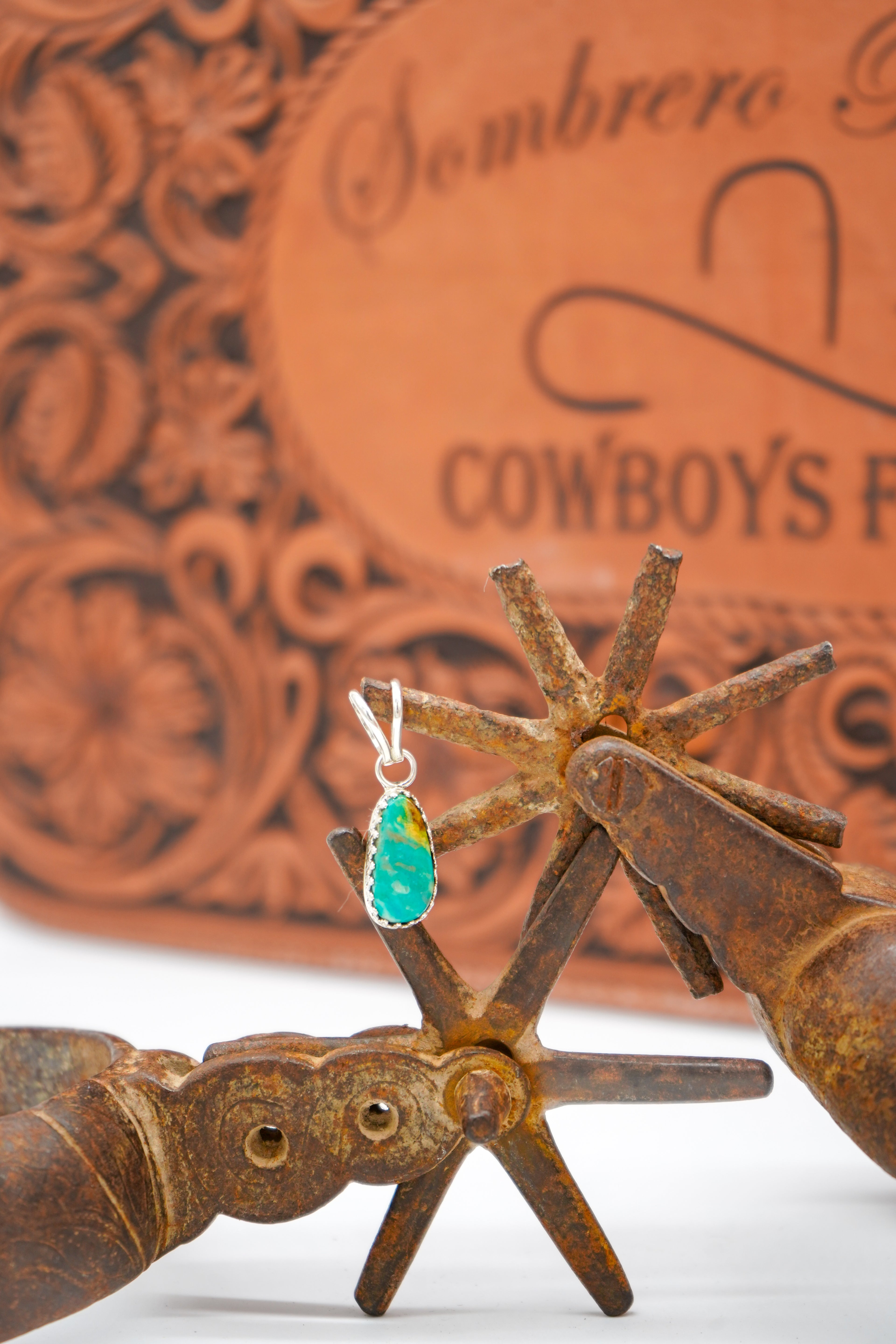 Emerald Valley Freeform Pendant