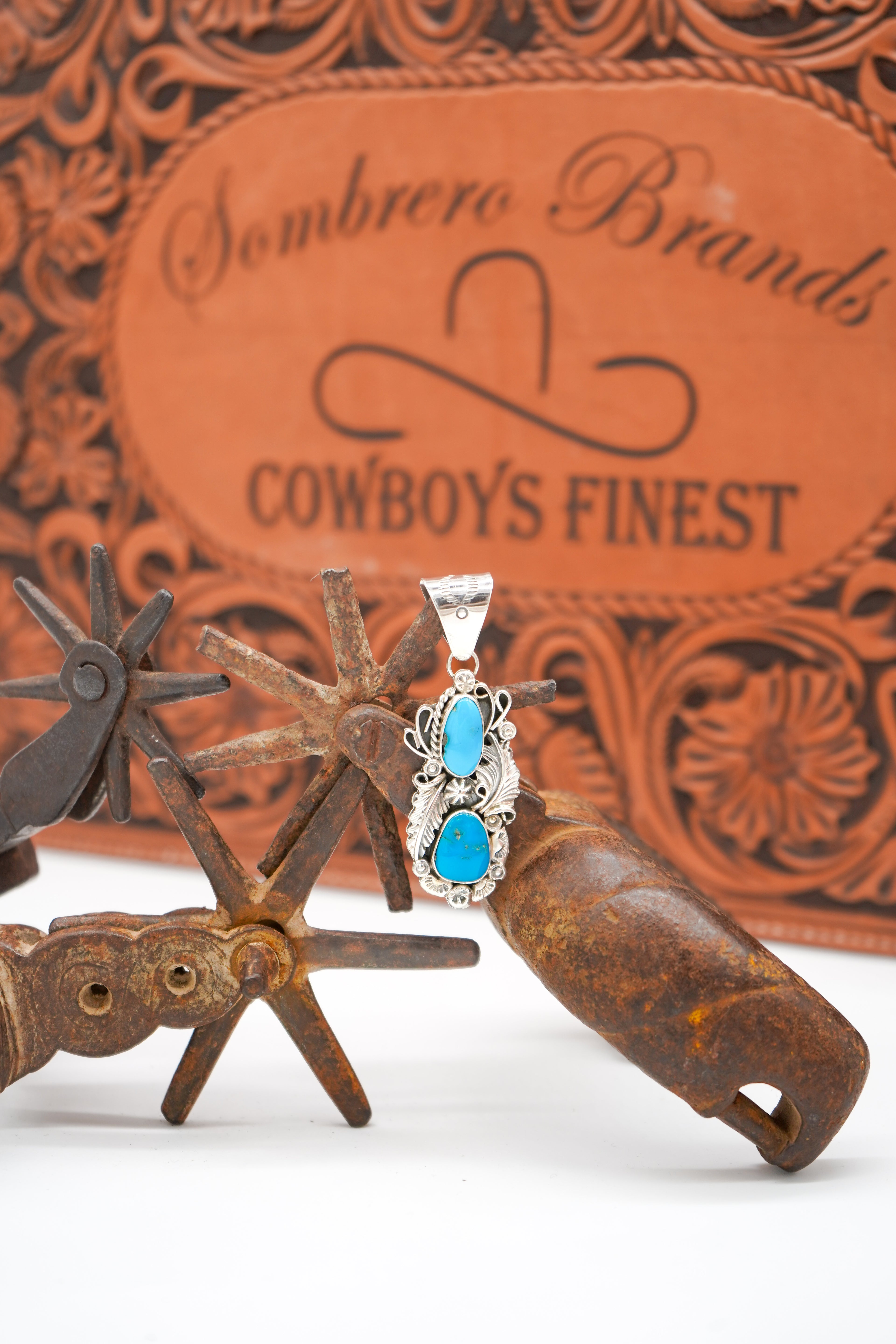 Double Stone Pendant