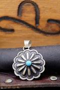 Flower Concho Pendant