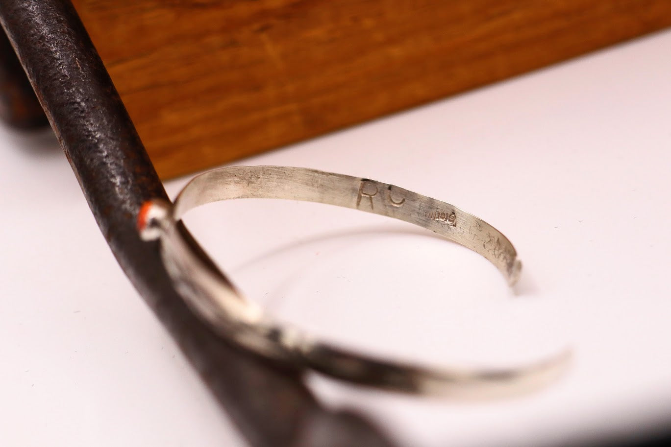 Simple Coral Cuff