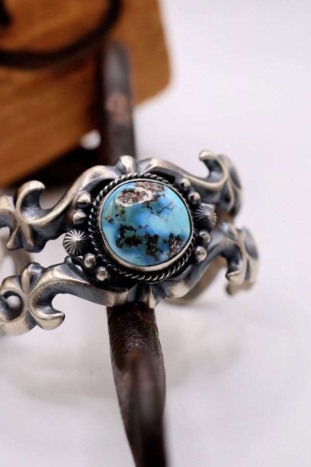 Golden Hills Sandcast Cuff
