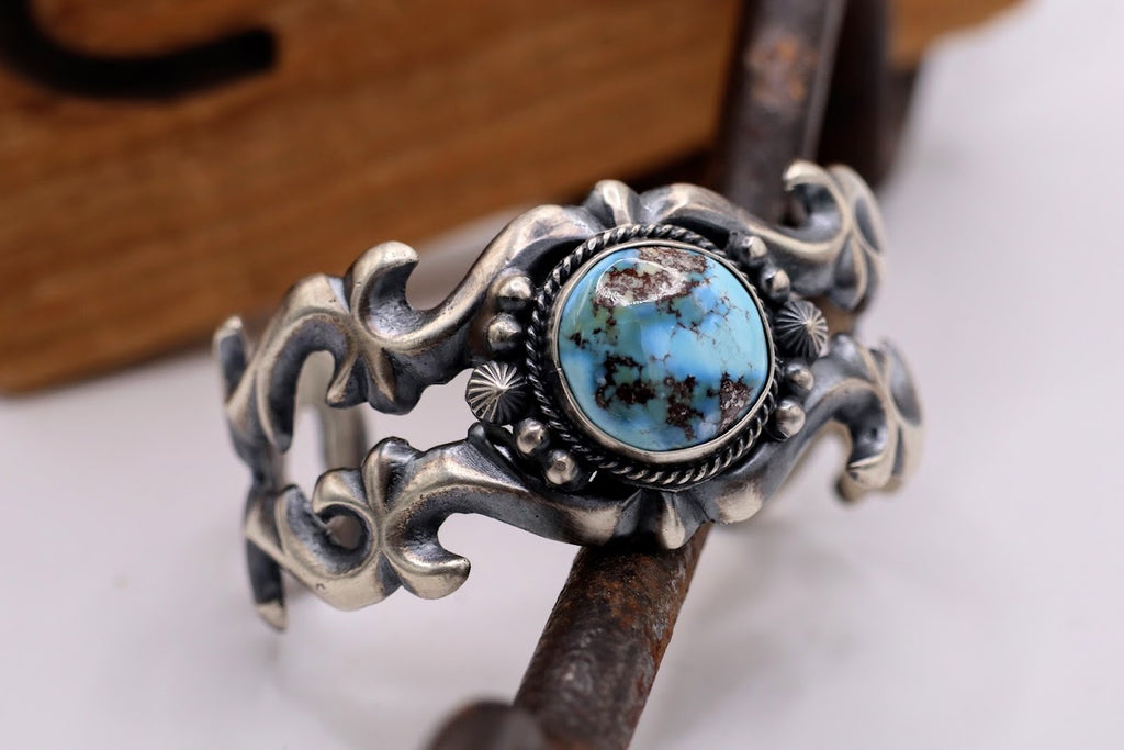 Golden Hills Sandcast Cuff
