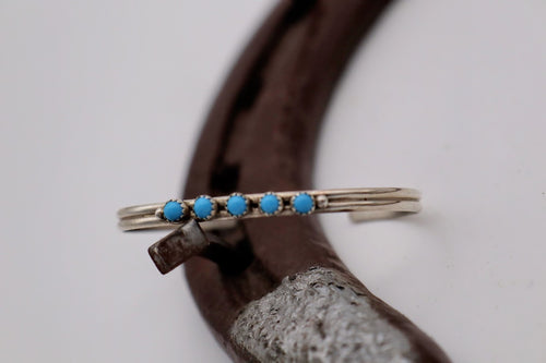 5 Stone Baby Cuff