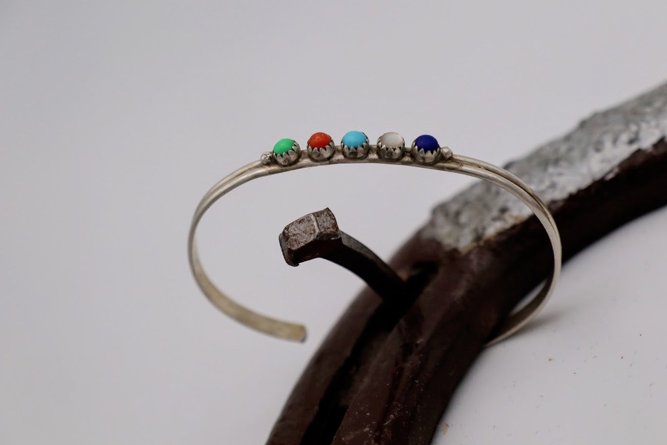 Multi Stone Baby Cuff