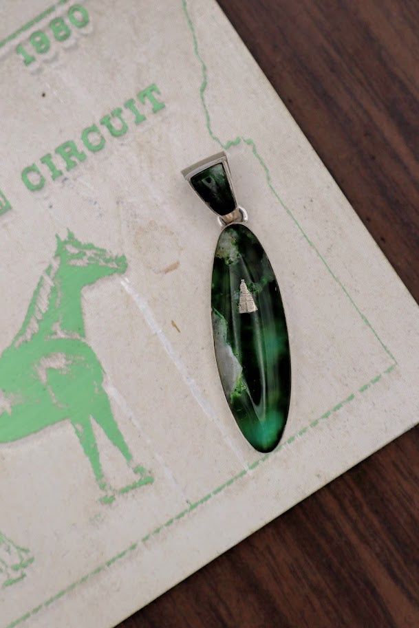 Sonoran Mountain Oval Pendant