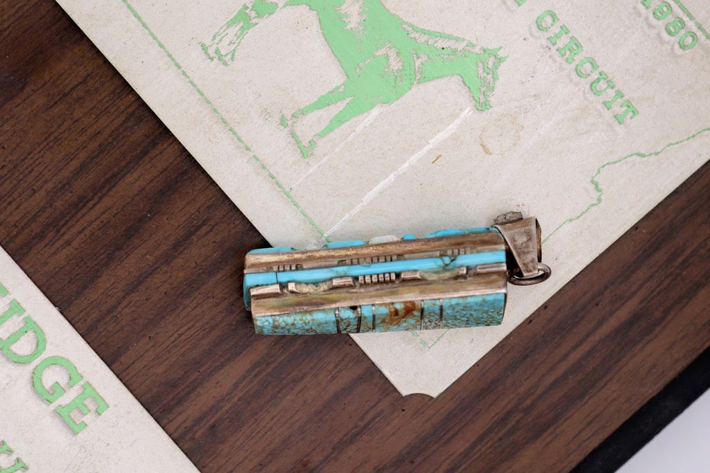 Doublesided Stone Pendant
