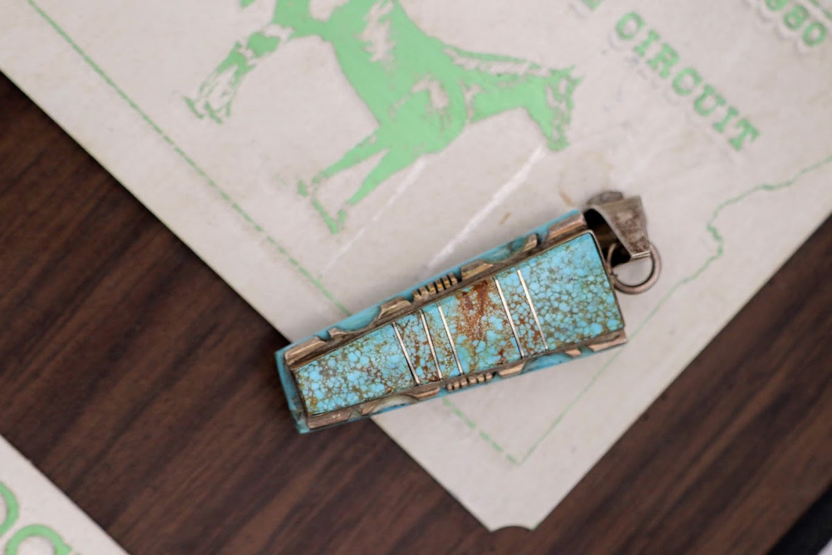 Doublesided Stone Pendant