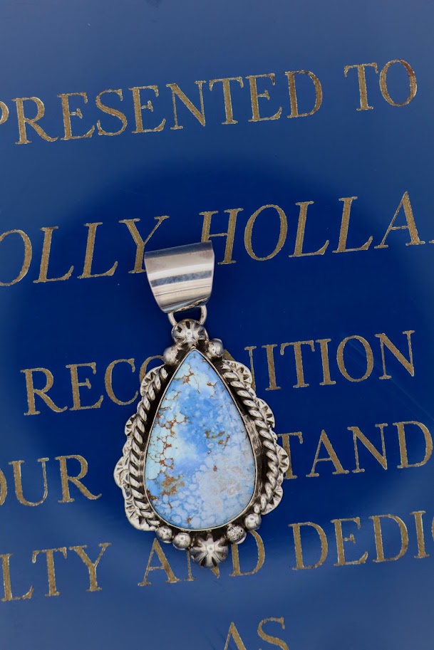 Golden Hills Teardrop Pendant Large