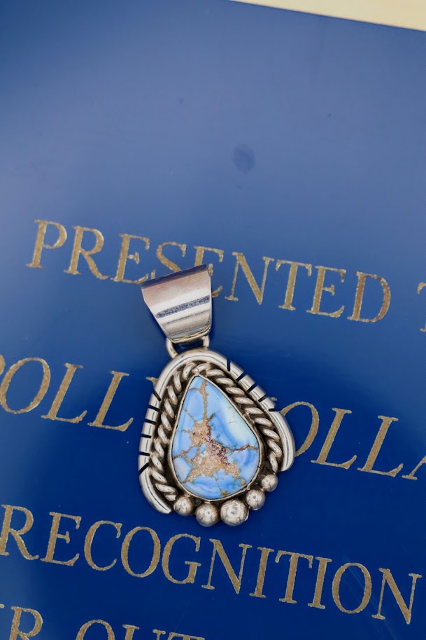 Golden Hills Teardrop Pendant Small