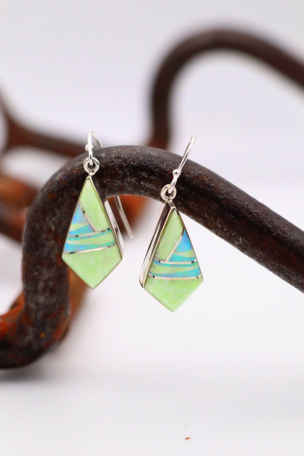Chrysoprase Earrings