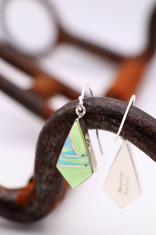 Chrysoprase Earrings