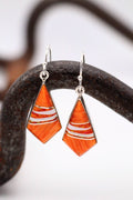 Orange Diamond Earring's