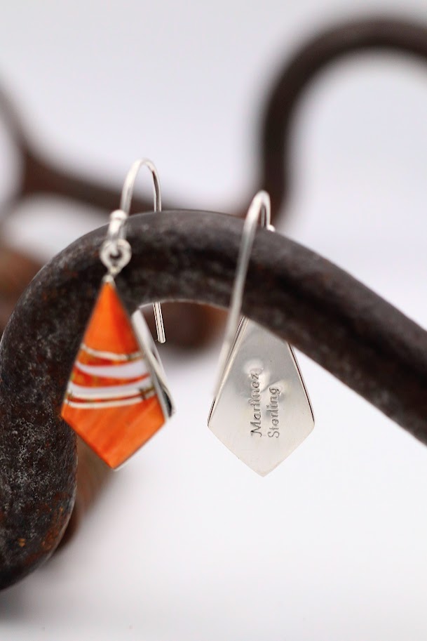 Orange Diamond Earring's