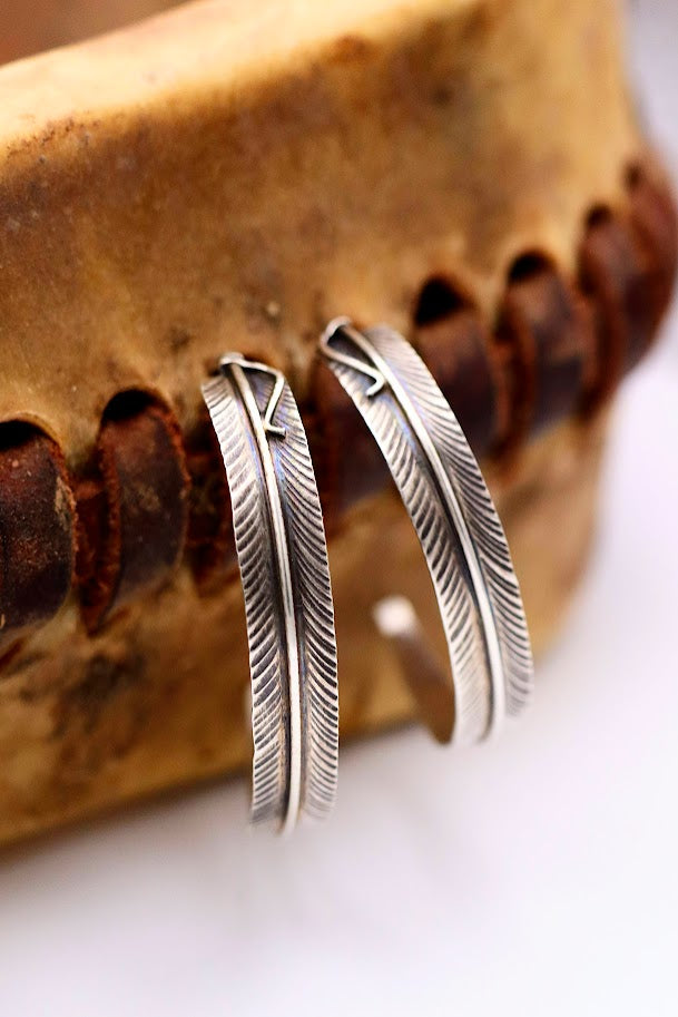 Feather Hoops