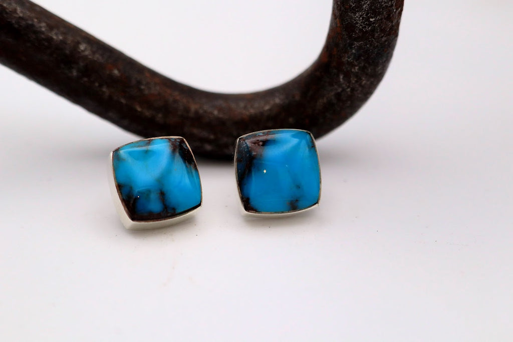 Square Prince Mine Studs