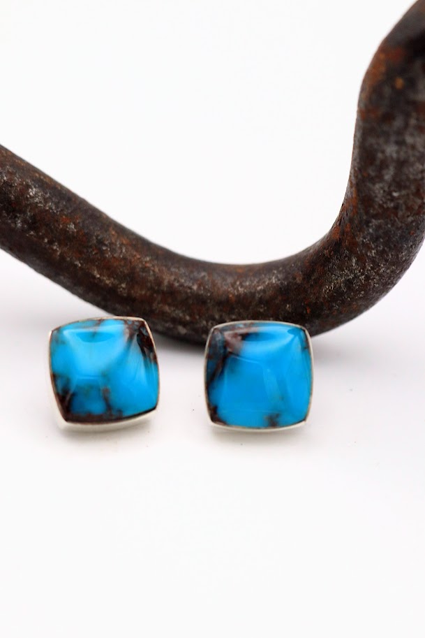 Square Prince Mine Studs