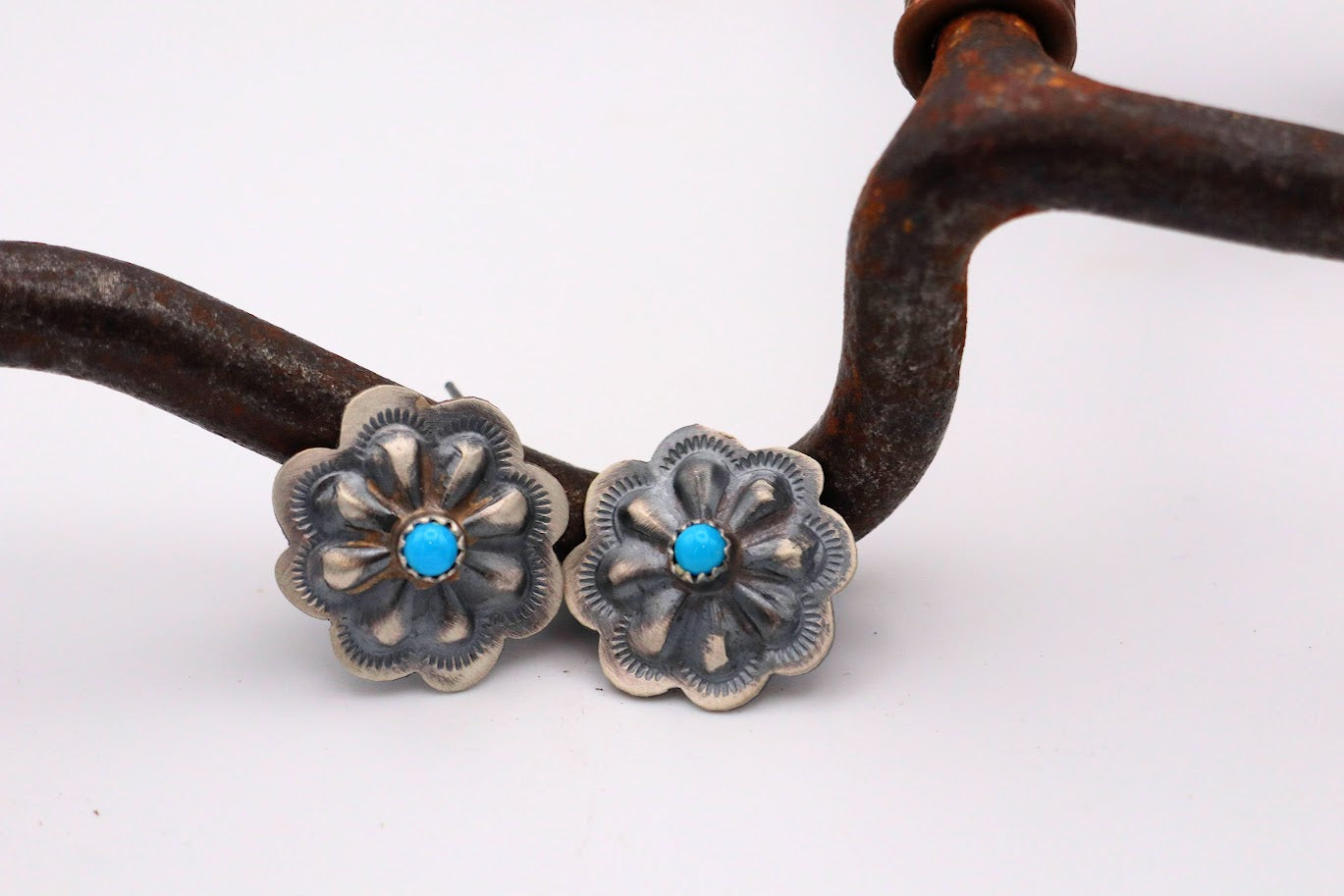 Flower Concho Studs