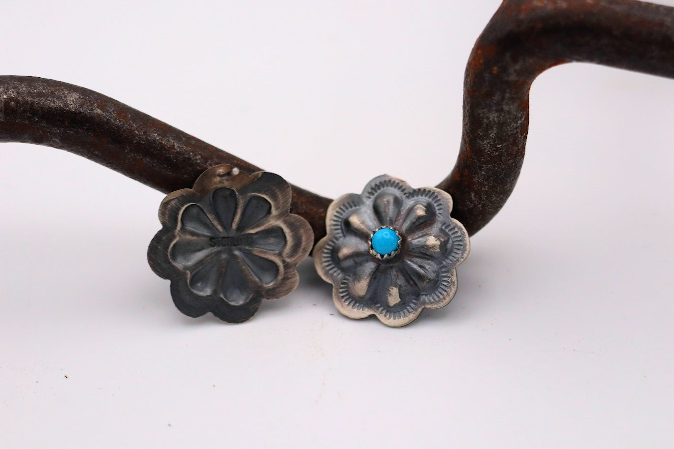 Flower Concho Studs