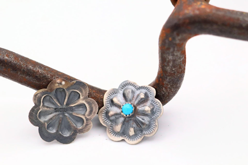 Flower Concho Studs