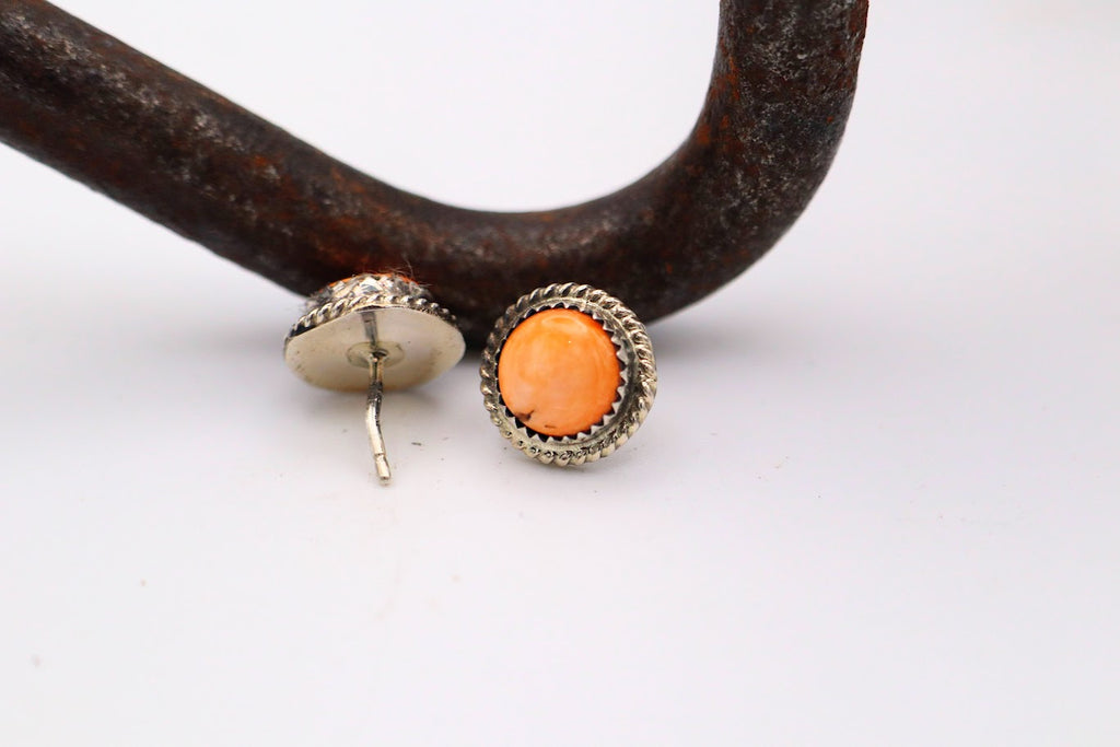 Orange Spiny Studs