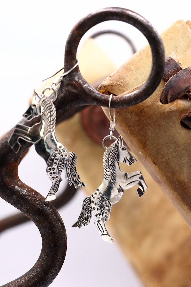 Louis Horse Earrings