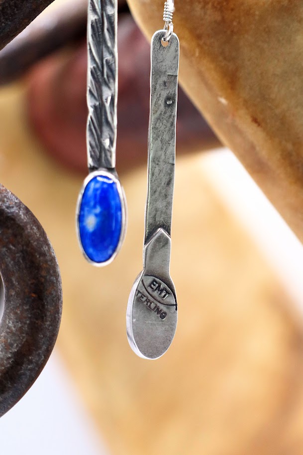 Lapis Raindrop Earrings