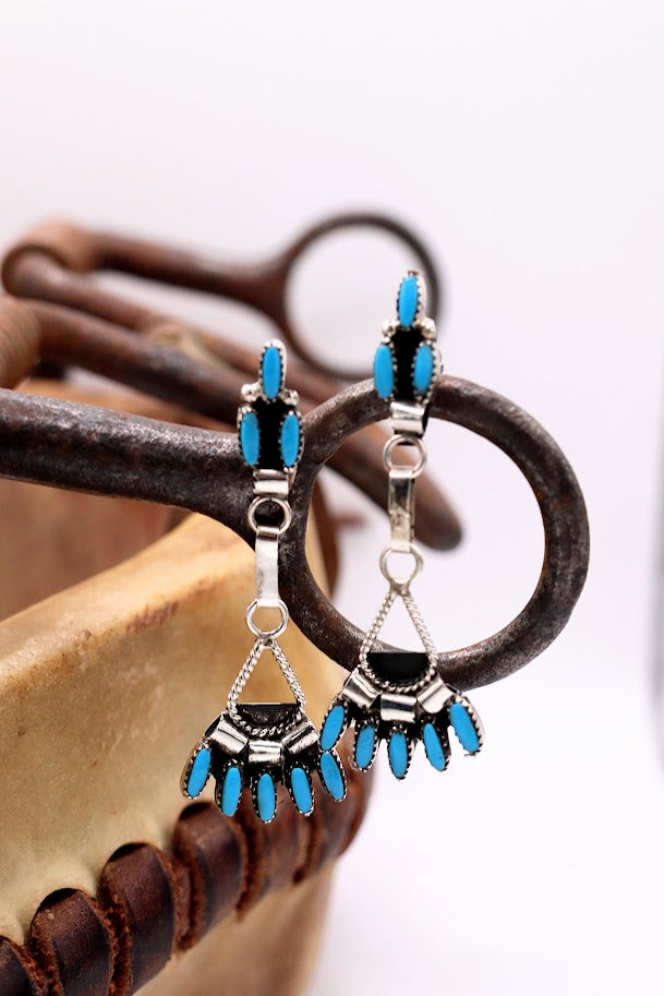 Blue Bird Earrings