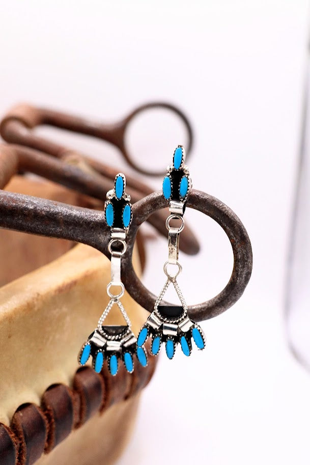 Blue Bird Earrings