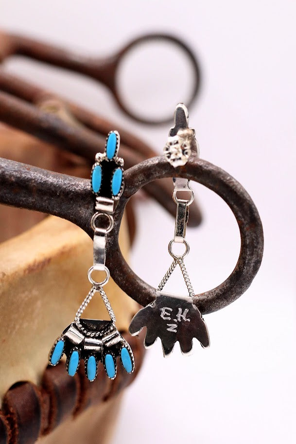 Blue Bird Earrings