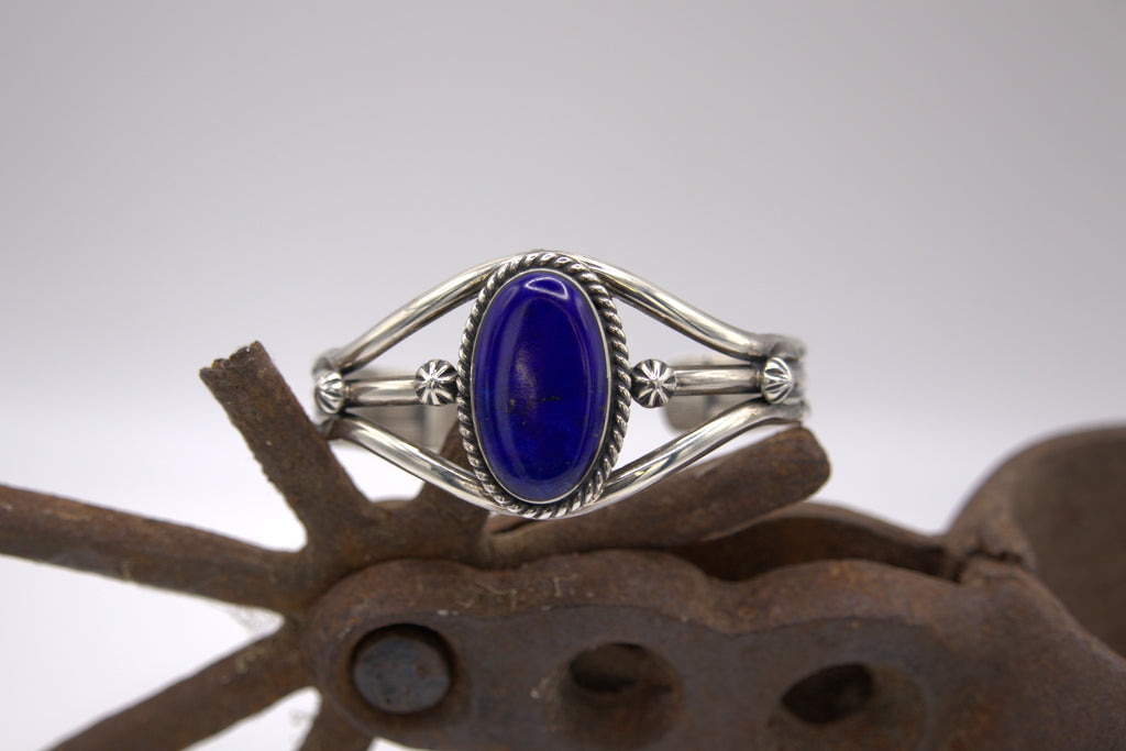 Lapis Starburst Cuff