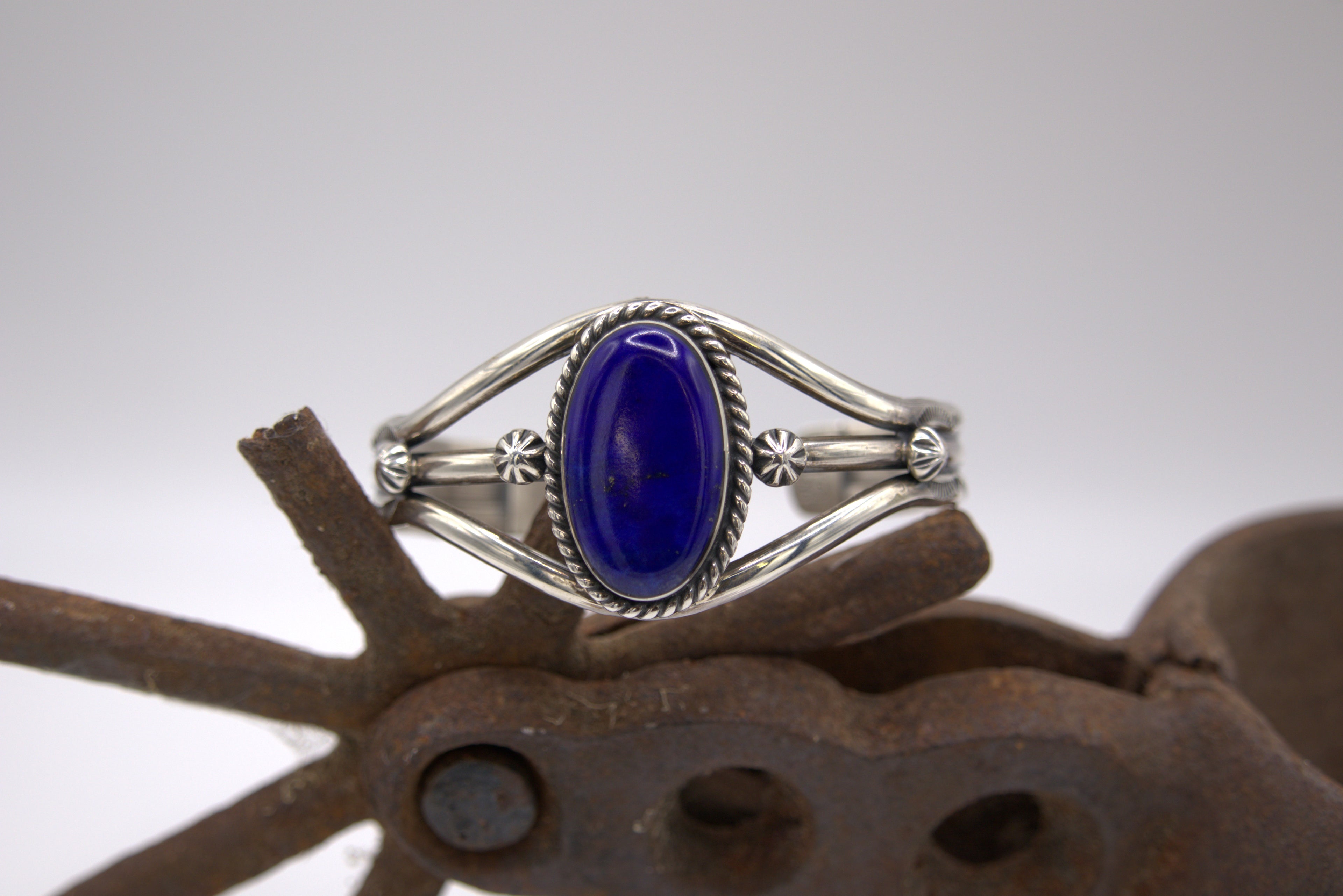 Lapis Starburst Cuff