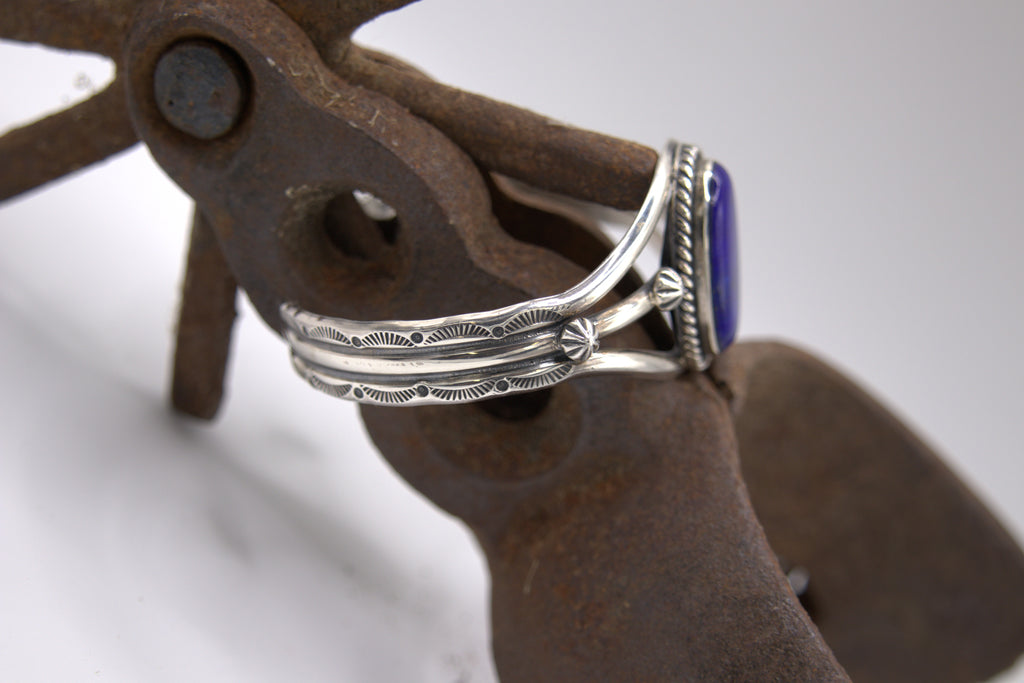 Lapis Starburst Cuff