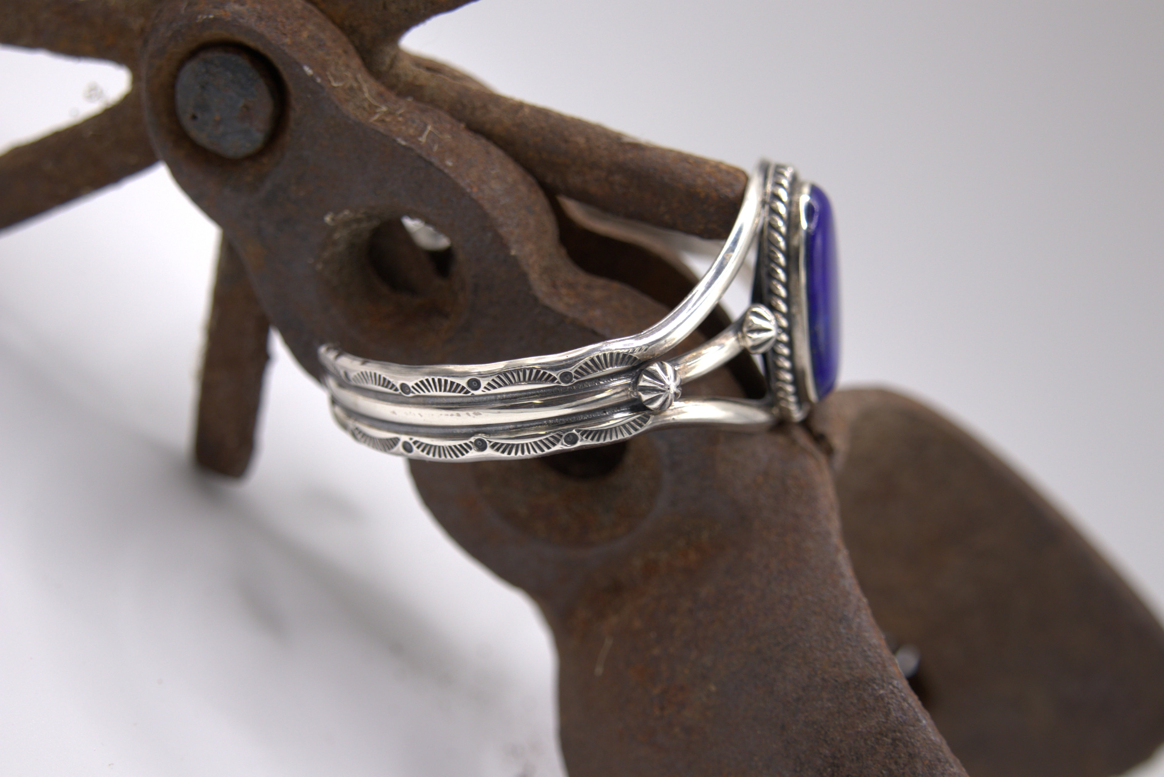 Lapis Starburst Cuff