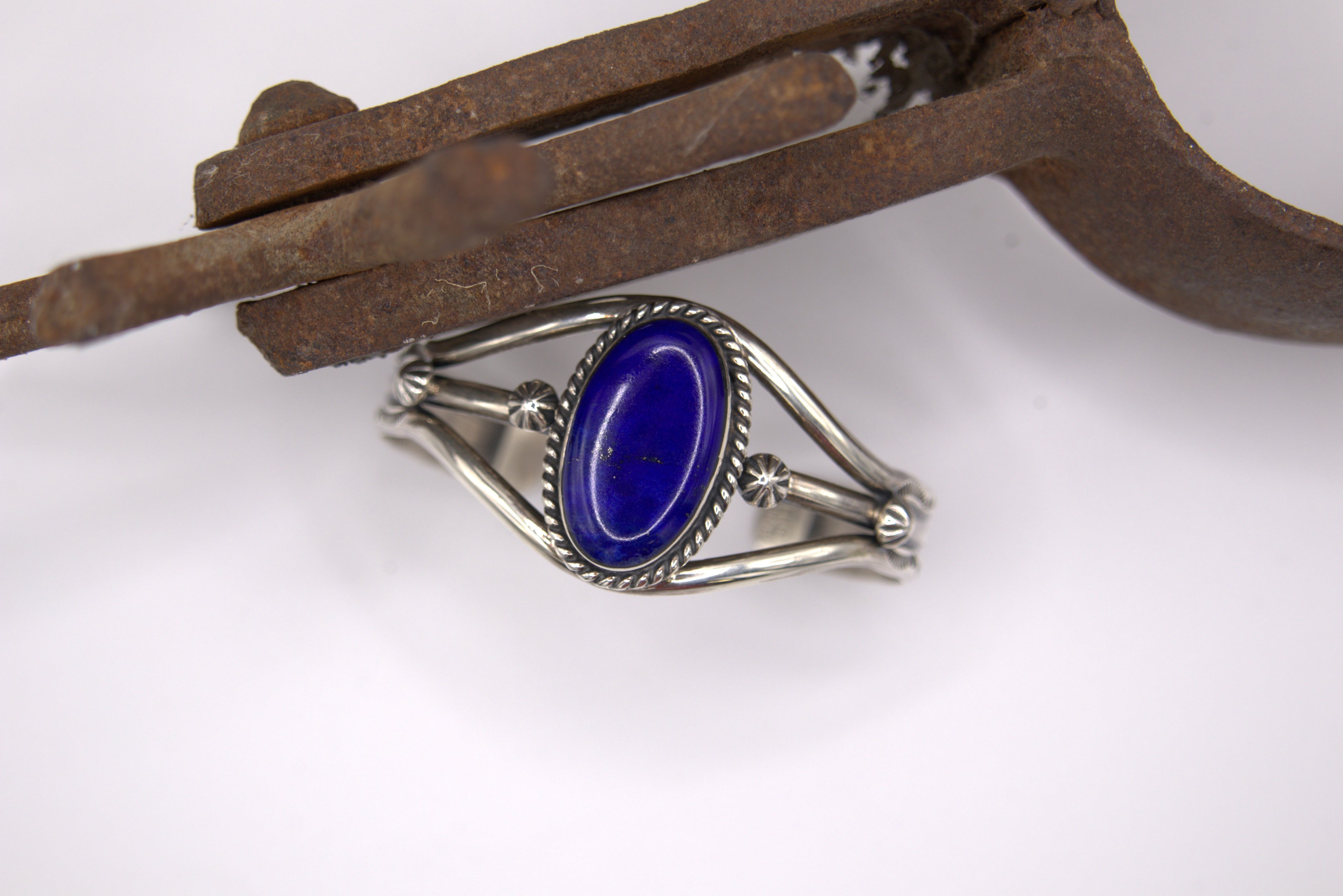 Lapis Starburst Cuff