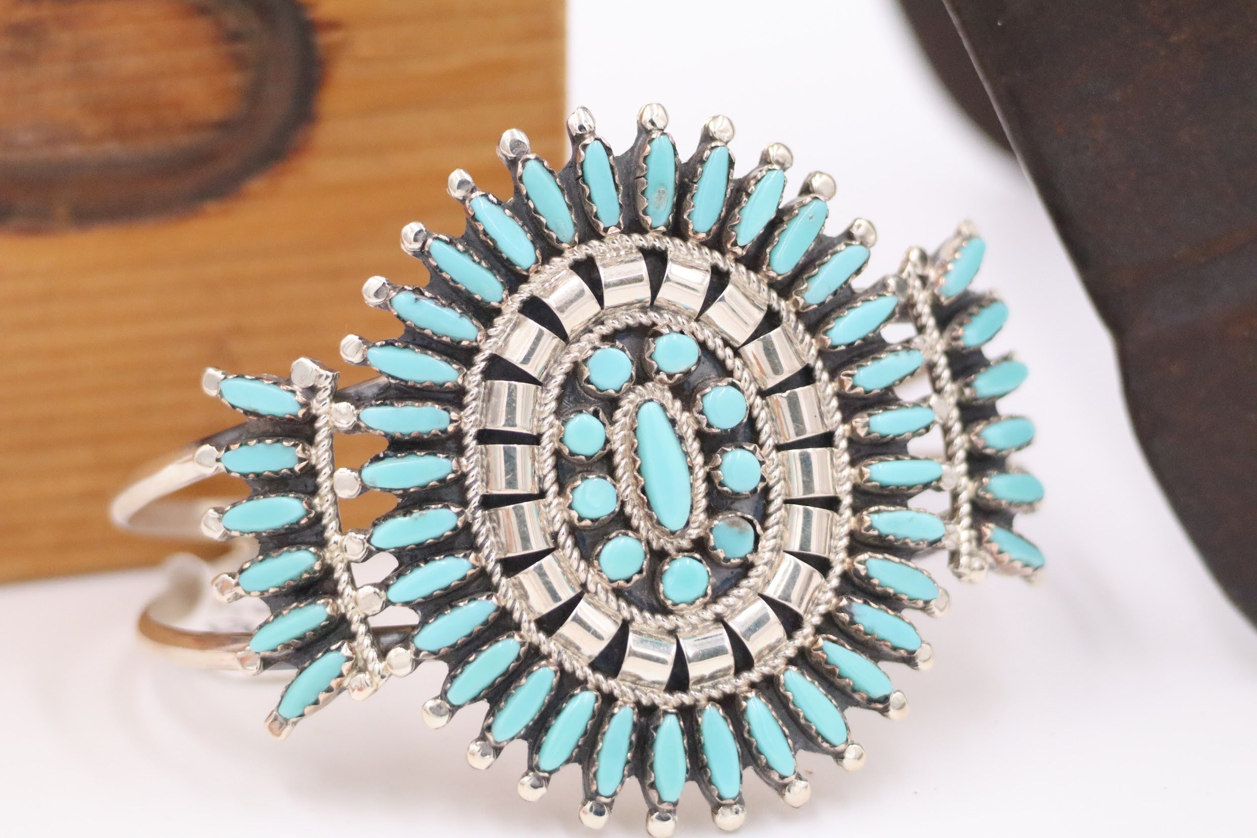 Nez Needlepoint Cuff
