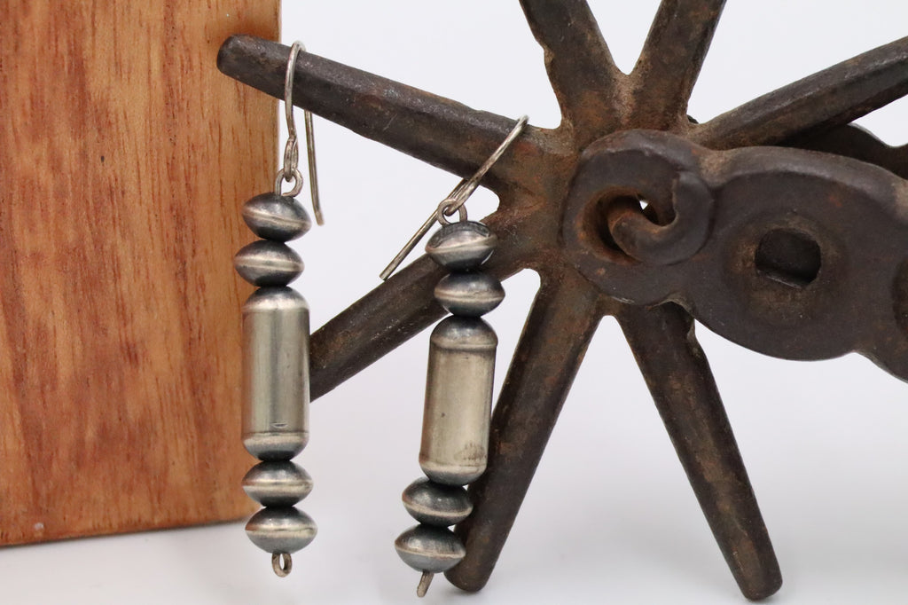 The Hailey Barrel Pearls + Earrings